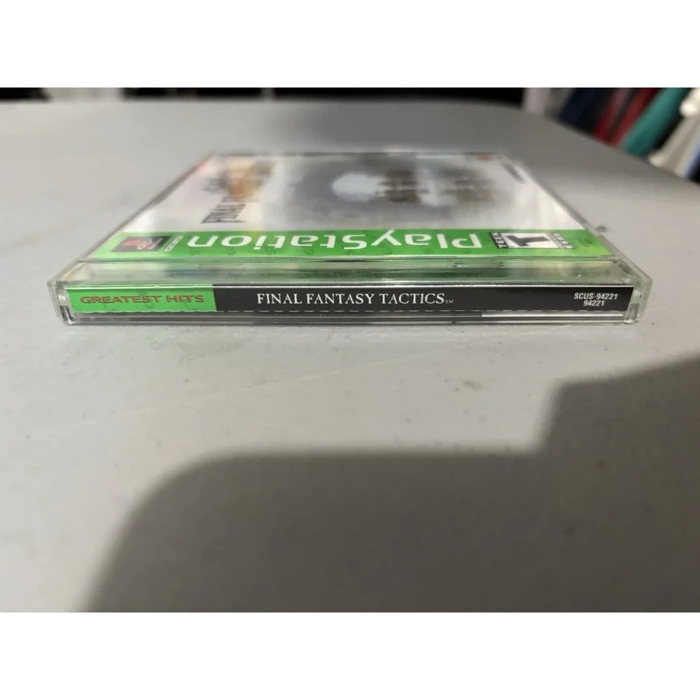 Final Fantasy Tactics (Sony PlayStation 1, 1998) PS1 PSOne PSX 2 3 CIB‎